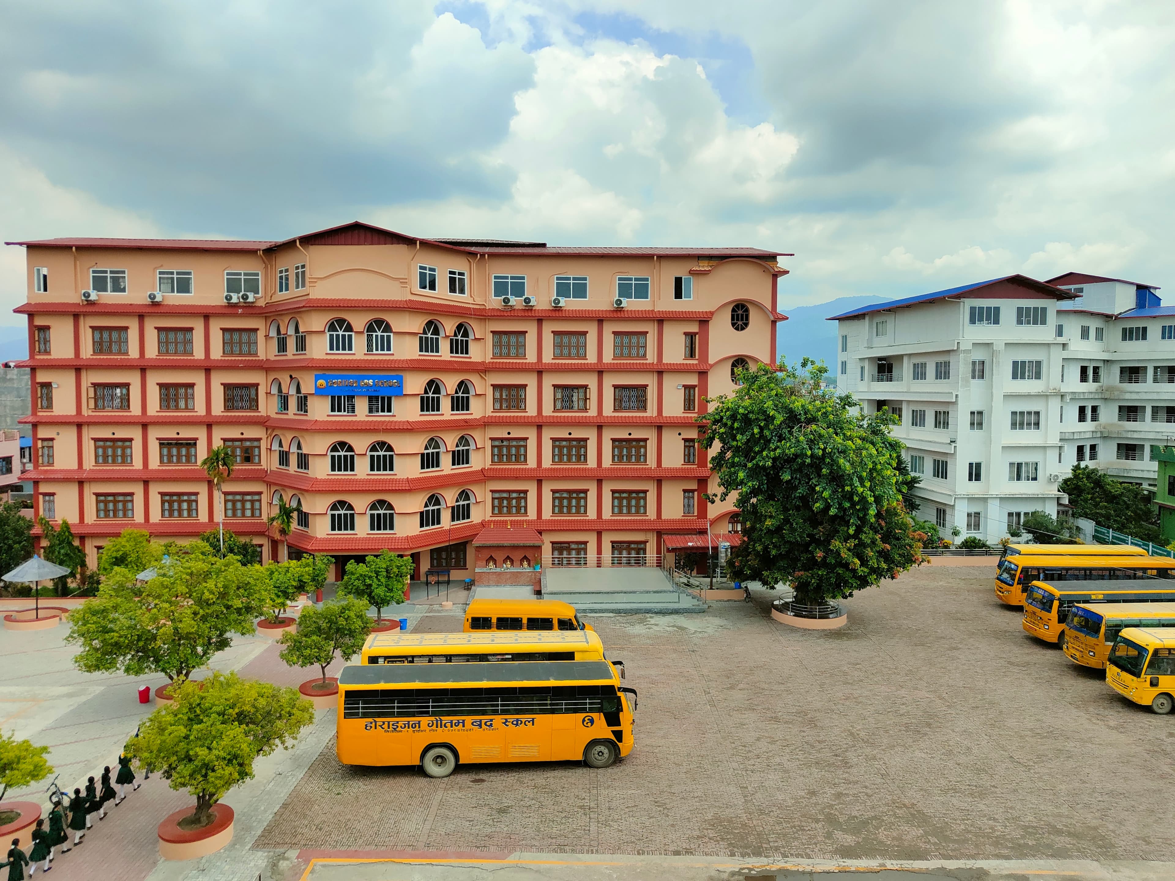 Horizon GBSS campus wall